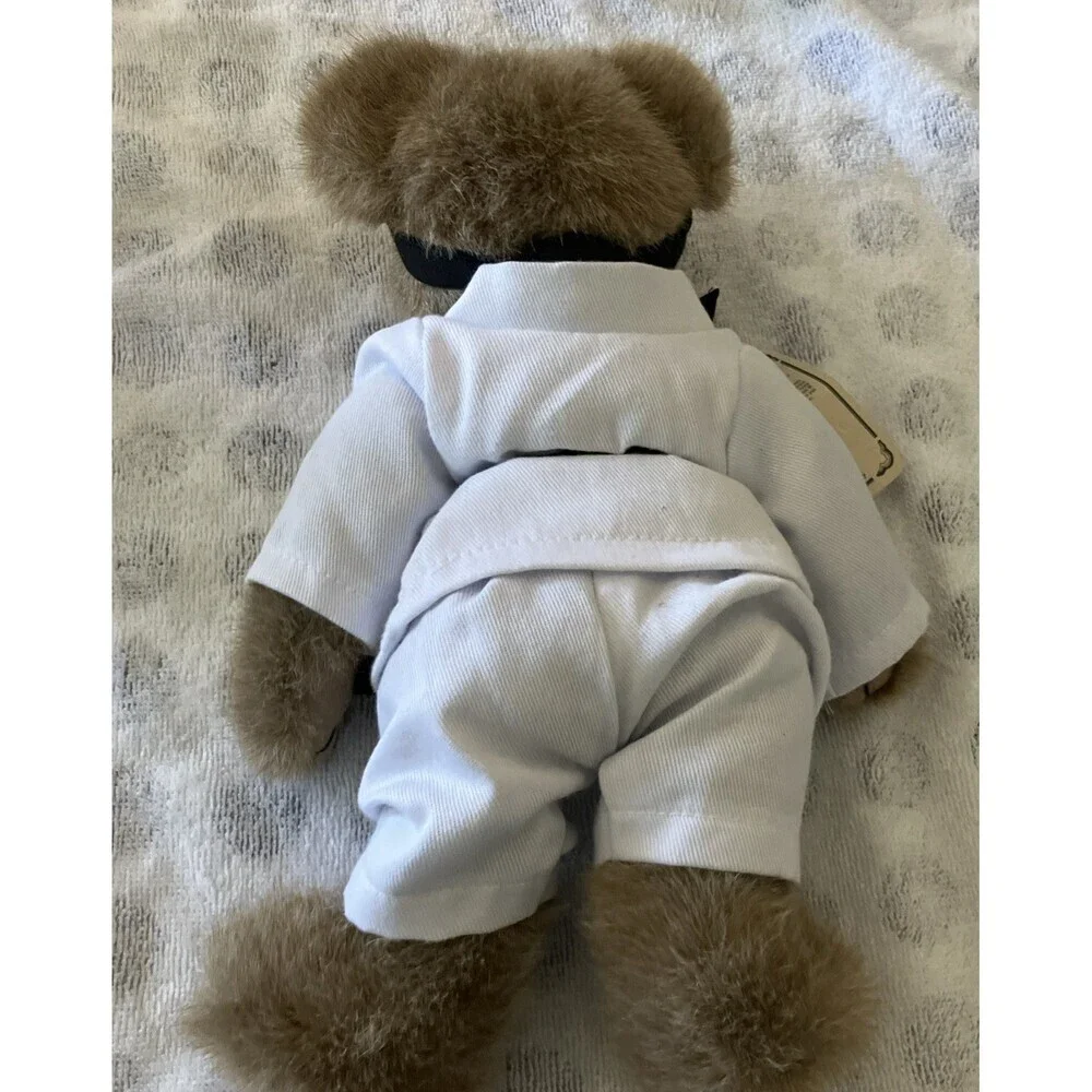 Boyds Bears Bearware B. A. Blackbelt 2000 Karate Bear 10”  Plush